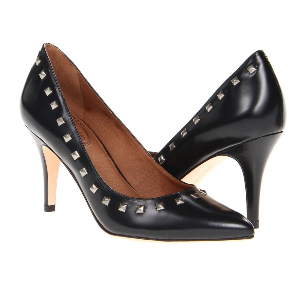 Corso Como Crosby Black Studded Heels- 8